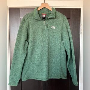 The North Face Green Fleece Pullover MENS